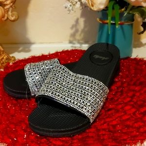 Bling bling sandals size 8